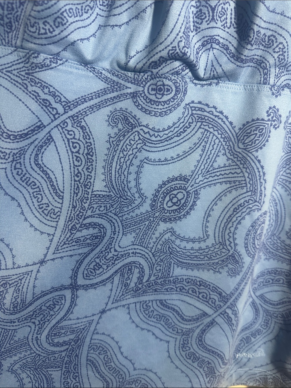 Patagonia Women’s Medium Blue Paisley Tank Top - Picture 3 of 5